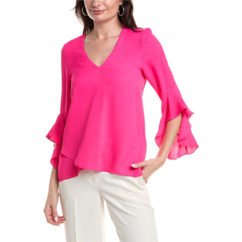 Vince Camuto flutter sleeve tunic