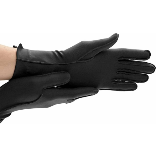 Isotoner womens full finger therapeutic gloves in black