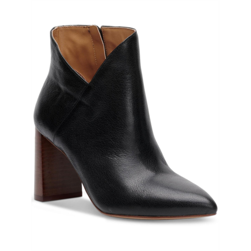 Jessica Simpson abrina womens leather block heel shooties