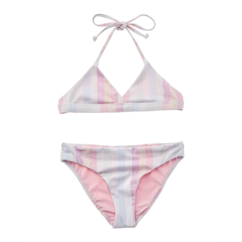Splendid 2pc heather wrap triangle bikini set