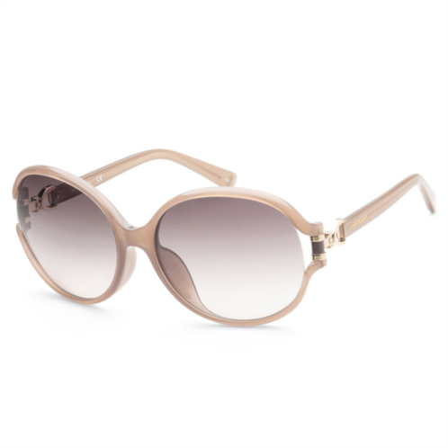 Longchamp womens 61mm brown sunglasses lo629sk-272