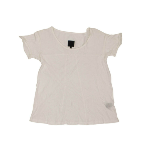 RtA cotton jewel short sleeves t-shirt - white