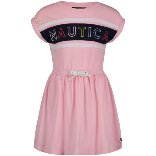 Nautica girls billboard logo dress (7-16)
