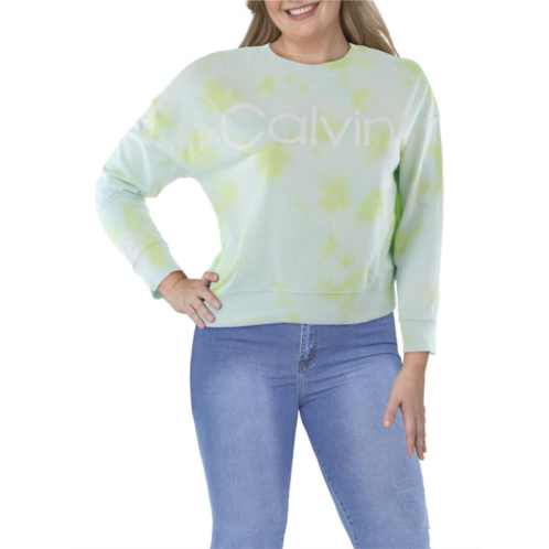 Calvin Klein Performance womens tie-dye athletic sweatshirt