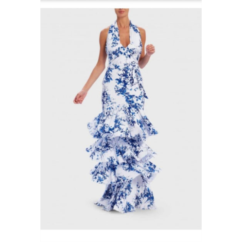 FOREVER UNIQUE the lula dress in navy and white floral