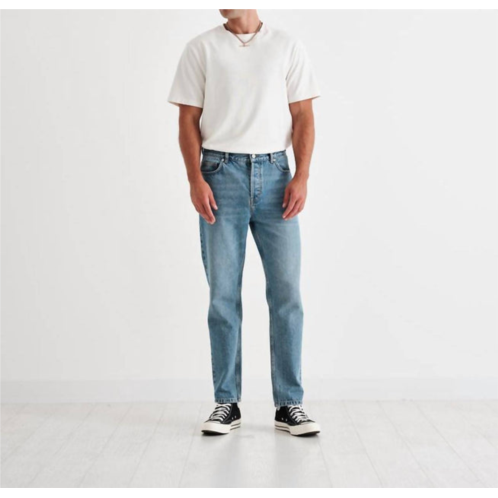 Wax London mens slim fit jeans in mid blue wash