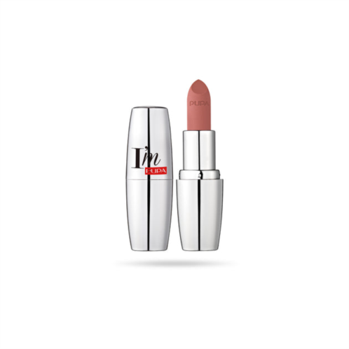 Pupa Milano i am matt pure colour lipstick - 014 peachy nude by for women - 0.123 oz lipstick