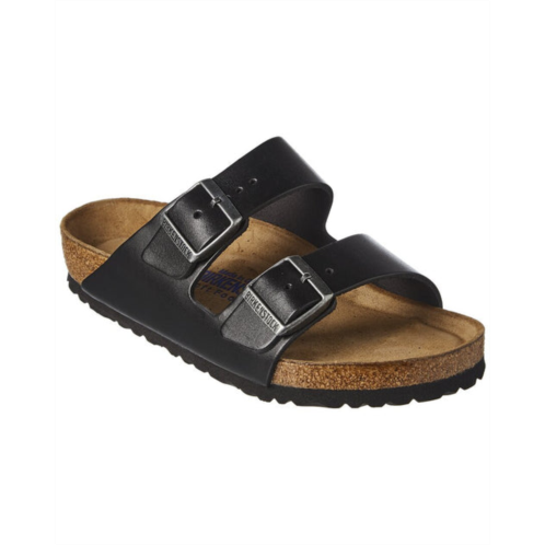 Birkenstock womens arizona soft footbed smooth leather sandal