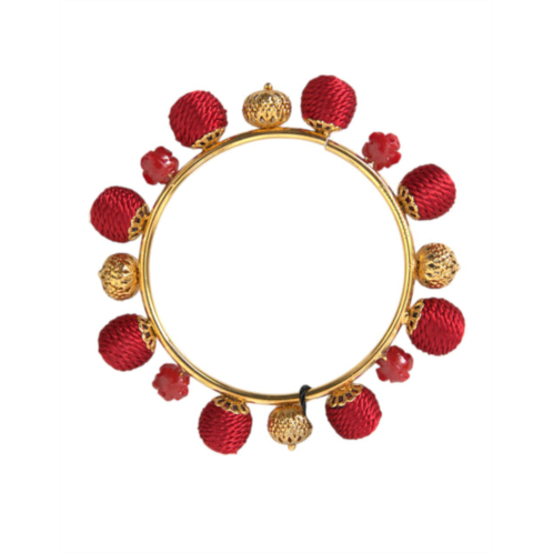 Dolce & Gabbana brass runway sicilia natale roses womens bracelet
