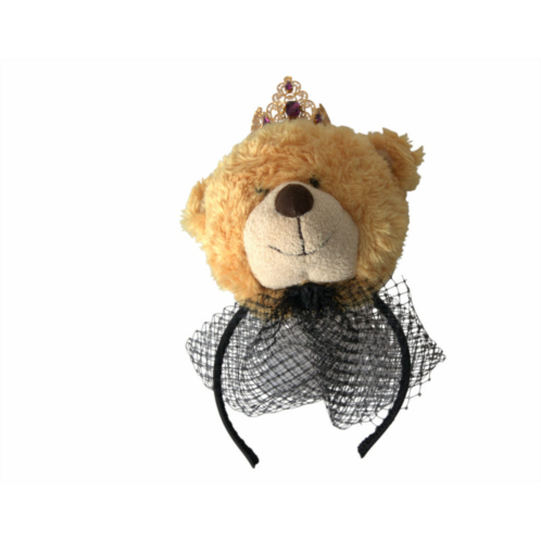 Dolce & Gabbana teddy bear crystal crown hair band womens diadem