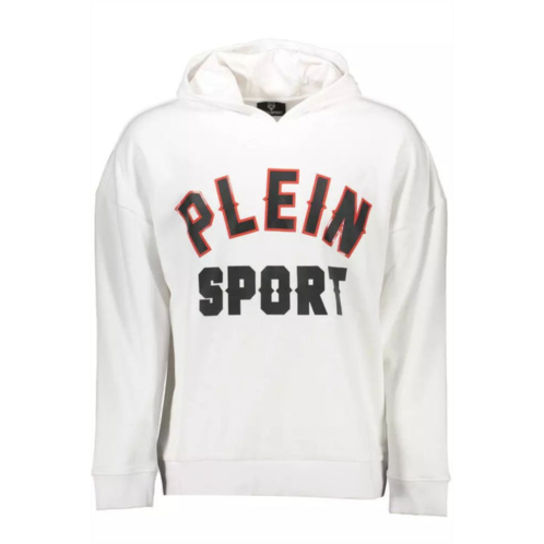 Plein Sport sleek hooded sweatshirt with bold mens prints