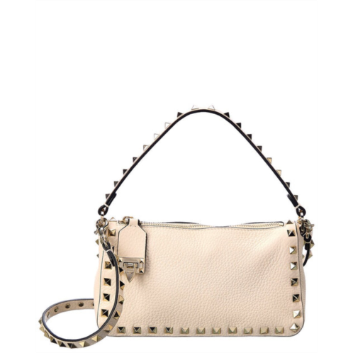 Valentino rockstud small grainy leather crossbody