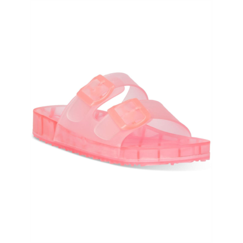 Madden Girl teddy womens footbed open toe jelly sandals