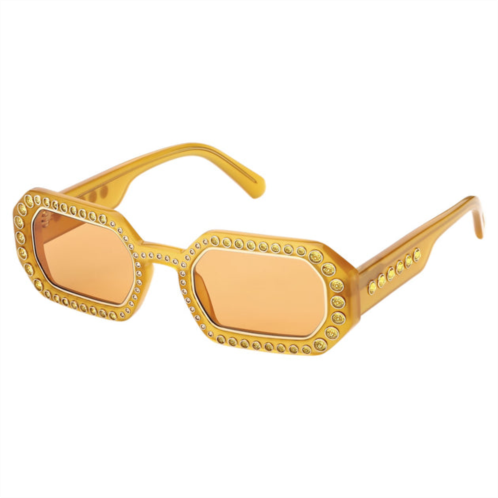 Swarovski womens 48 mm orange sunglasses 5636332