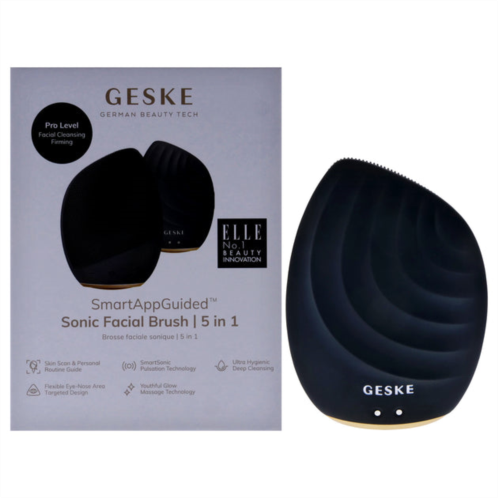 Geske sonic facial brush 5 in 1 - gray by for women - 1 pc brush