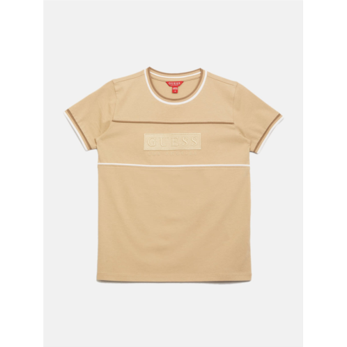 Guess Factory eco joshua embroidered logo tee (7-16)
