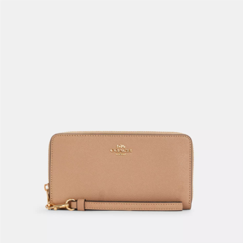 Coach Outlet long zip around wallet