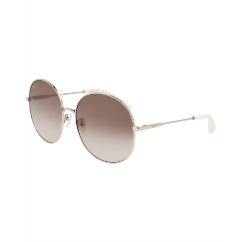 Salvatore Ferragamo ferragamo womens sf299s 60mm sunglasses