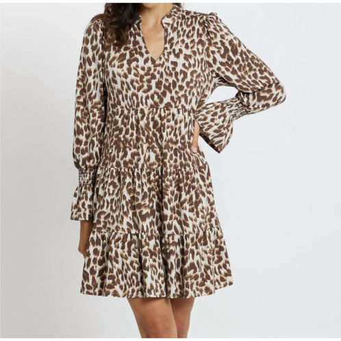 JUDE CONNALLY tammi dress in speckled cheetah