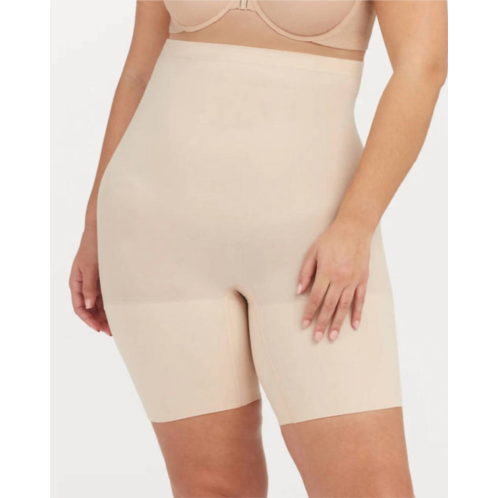Spanx higher power short in soft nude