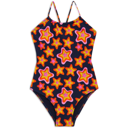 Vilebrequin infant star print one-piece swimsuit
