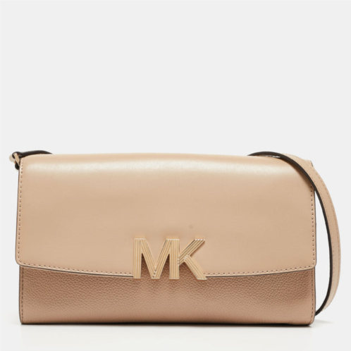 Michael Kors leather montgomery clutch bag
