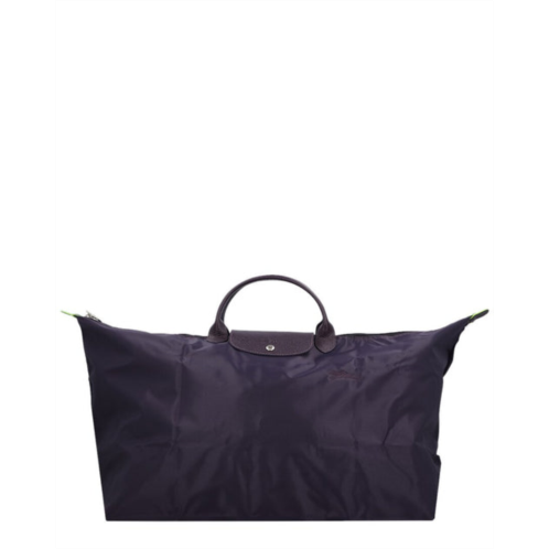 Longchamp le pliage medium canvas & leather travel bag