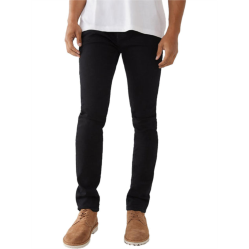 True Religion rocco mens mid-rise relaxed skinny jeans