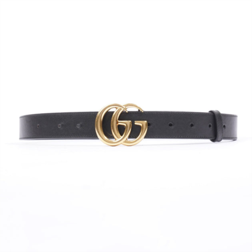 Gucci gg marmont 2015 re-edition wide belt leather