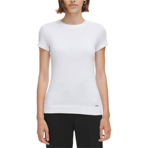 Calvin Klein womens solid short sleeve t-shirt