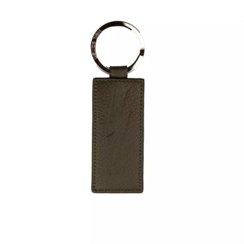 Neil Barrett emerald elegance leather mens keychain