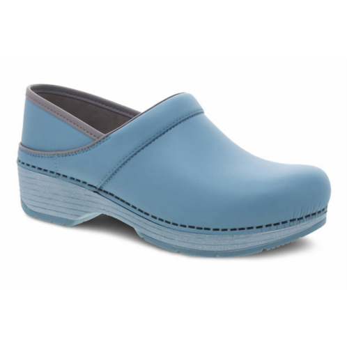 Dansko womens lt pro clog shoes in teal blue