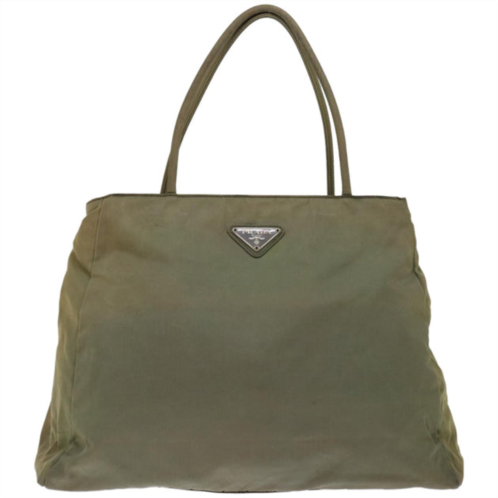Prada tessuto synthetic tote bag (pre-owned)