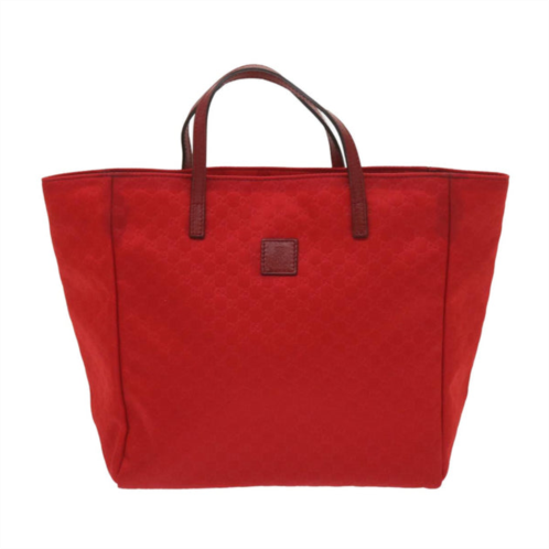 Gucci gg canvas synthetic tote bag (pre-owned)