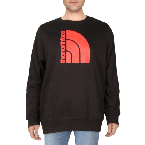 The North Face mens fleece logo sweatshirt