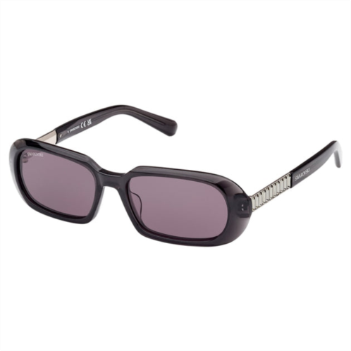 Swarovski womens 53 mm black sunglasses 5649035