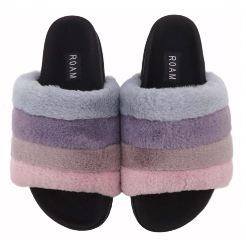 ROAM prism slippers in candy