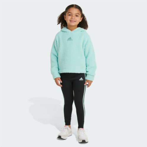 Adidas kids two-piece hoodie & legging set