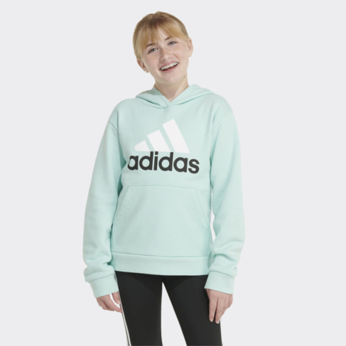 Adidas kids long sleeve essential sportswear logo pullover hoodie