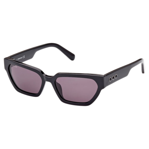 Swarovski womens 53 mm black sunglasses 5625306