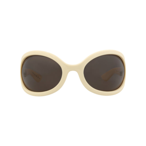 Gucci shield-frame injection sunglasses