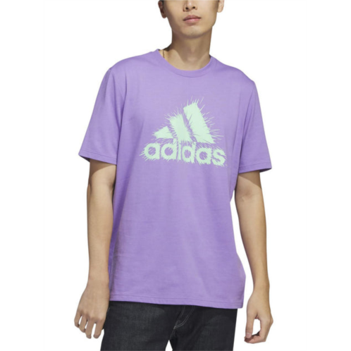 Adidas mens crewneck logo t-shirt