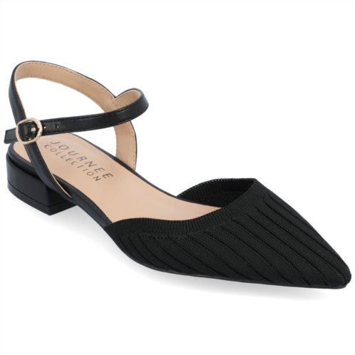 Journee collection womens ansley wide width flats