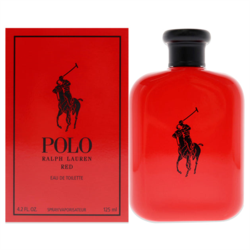 Ralph Lauren polo red by for men - 4.2 oz edt spray
