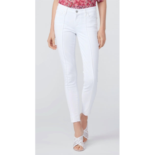 Paige verdugo ankle crop denim pant in crisp white