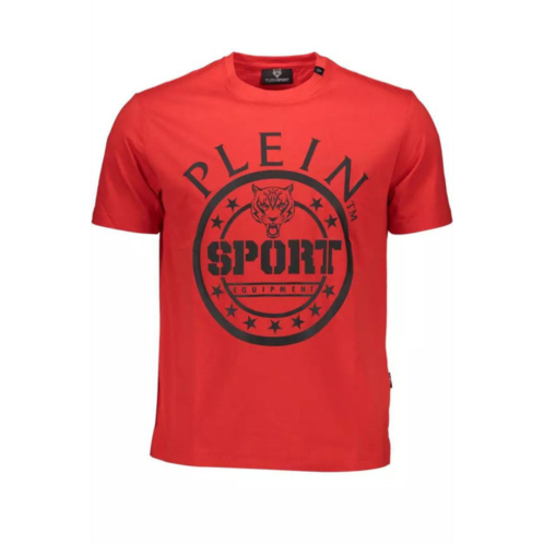 Plein Sport chic logo tee with contrasting mens details