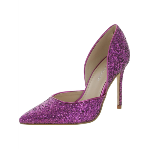 Marc Fisher christay womens glitter slip-on dorsay heels