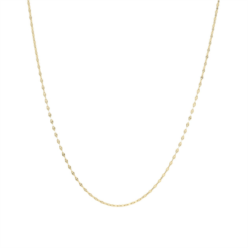 Fossil womens oh so charming gold-tone stainless steel chain necklace
