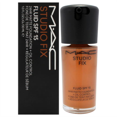 MAC studio fix fluid spf 15 24hr matte foundation plus oil control - nw45 by for women - 1 oz foundation