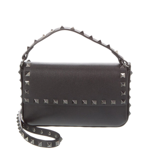 Valentino rockstud grainy leather crossbody